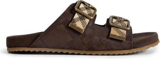 Burberry Urchin Sandal - Dames - Sandalen - Bruin - 36 EU - Leer - Schoenen