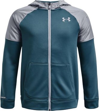 Under Armour Kinder/Kids Grid Fleece Full Zip Jas (Blauw)