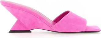 The Attico Cheope Sandalo - Dames - Muiltjes - Roze - 36 EU - Leer - Schoenen