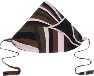 Pucci Iride Bandana Foulard - Dames - Accessoires - Veelkleurig - Maat: ONE Size Zijde