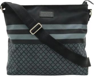 Gucci Pre-owned Schoudertas - Dames - Vintage Schoudertas - Zwart - ONE Size - Leer - Vintage