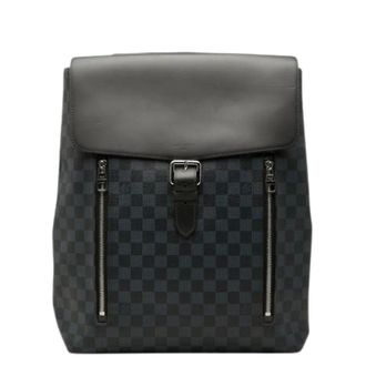 Louis Vuitton Pre-owned Damier Cobalt Rugzak - Heren - Pre-owned - Zwart - Maat: ONE Size Leer