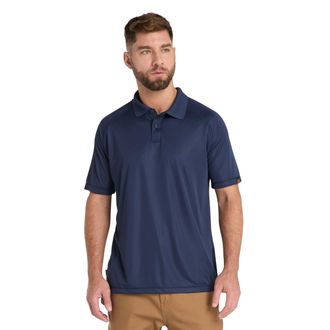 Timberland Mens Wicking Good Polo, Blue, XL
