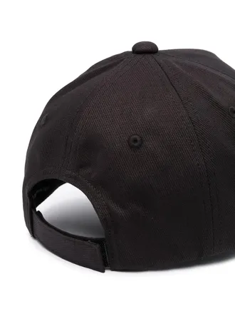 Emporio Armani Logo-Embroidered Baseball Cap - Black