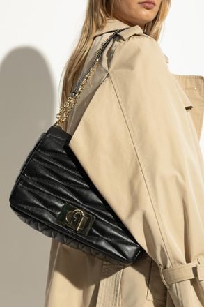 Furla Shoulder Bag 1927 Medium, Womens, Black