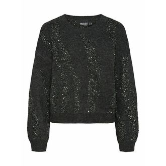 Pieces Trui met ronde hals en lange mouwen, zecchinos