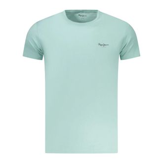 Pepe Jeans London T-Shirts, male, Blue, Size: L Original Basic 3N T-Shirt
