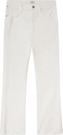 Citizens Of Humanity Isola Cropped Boot - Dames - Bootcut Jeans - Wit - W27 - Denim - Jeans