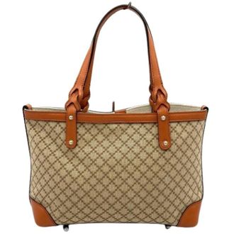 Gucci Pre-owned Tote Bags, female, Brown, Size: ONE SIZE Pre-owned Vintage Tote Bag