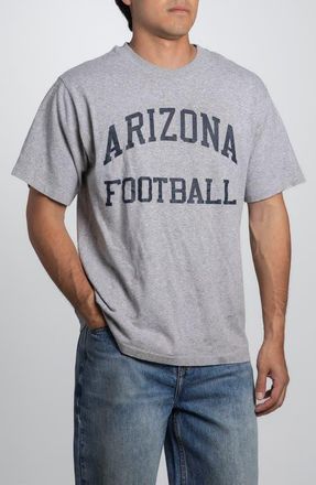 Elwood Vintage Arizona Football Tee in Grey at Nordstrom, Size Large