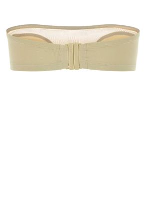 Eres Stretch Nylon Bikini Top - Beige
