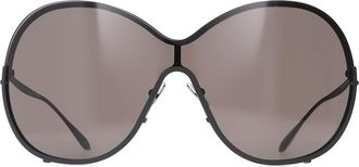 Alaia AA0100S 001 Womens Sunglasses Black Size 99