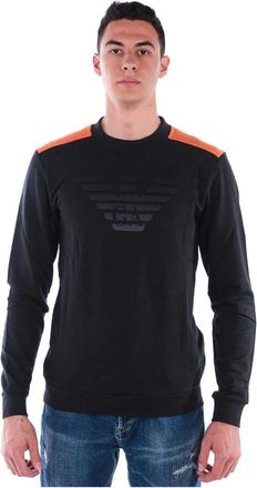 Emporio Armani Sweatshirt Hoodie - Heren - Sweatshirts - Zwart - L - Katoen - Hoodies & sweatvesten