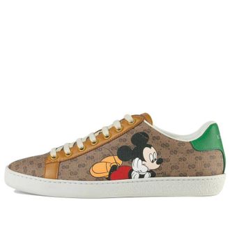 Gucci (WMNS) Disney x Gucci Ace Mickey Mouse - Ebony 604049-HZE10-8484