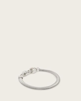 AllSaints Brass Eden Chain Bracelet, Size: One Size
