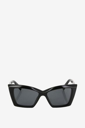 Saint Laurent Kantige Katzenaugensonnenbrille SL 657