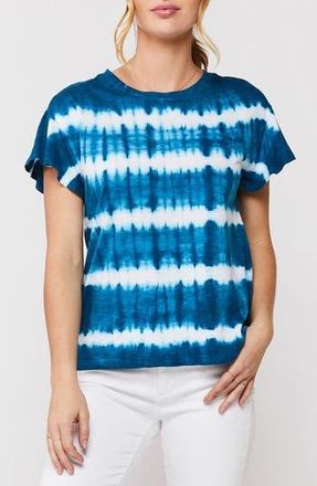 Velvet Heart Fanna Crewneck T-Shirt in Blue Teal Tie Dye at Nordstrom Rack, Size X-Large