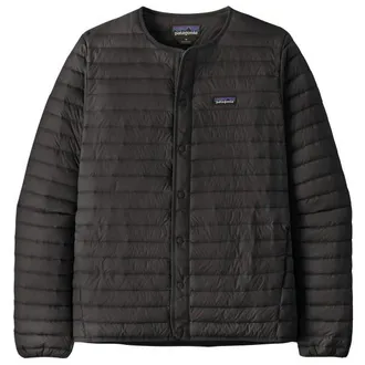 Patagonia LW Down Sweater Cardigan Daunenjacke f&uuml;r Herren | schwarz