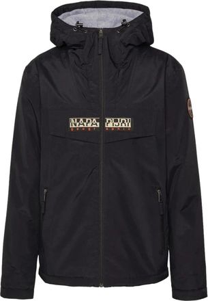 Napapijri Rainforest Open Jacket - Heren - Zomerjassen - Zwart - L - Jassen