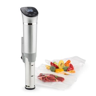 Klarstein Klarstein Quickstick Flex 1300w 3d Circulaci&oacute;n 0-95 &deg;c Ipx7 Temporizador Plata