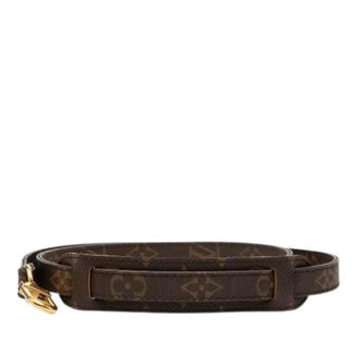 Louis Vuitton Pre-owned Canvas Home-Office Strap - Dames - Pre-owned - Bruin - Maat: ONE Size