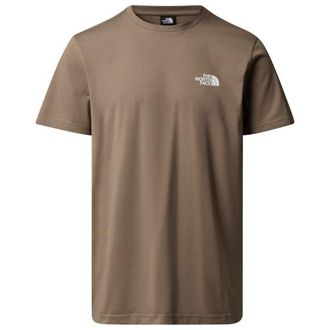 The North Face S/S Simple Dome Tee T-Shirt f&uuml;r Herren | braun