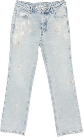 Cole Buxton Paint-splatter Distressed Jeans