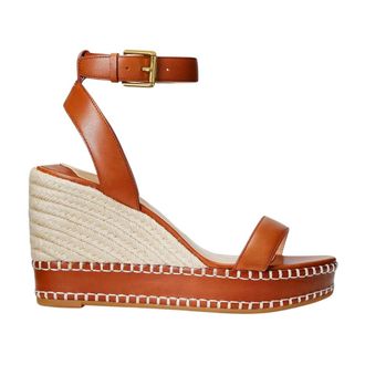 Ralph Lauren Alpargatas con cu&ntilde;a - Shoes - Mujer - Marr&oacute;n - 40 EU