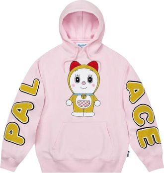 Palace x Doraemon Hoodie Pink P29CS034