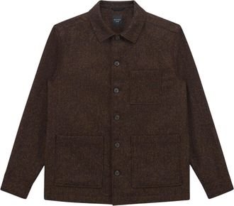 Xacus Shetland Virgin Wool Field Shirt