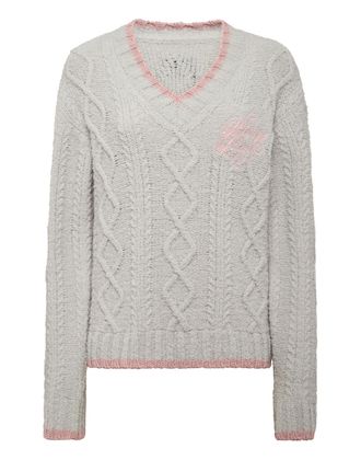 Philipp Plein Pullover V-Hals Ls