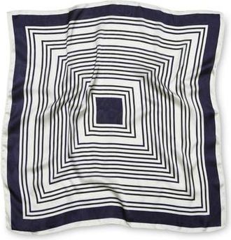Belle & Bloom Labyrinth Fashion Scarf in Navy at Nordstrom