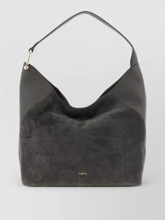 Furla lara large shoulder bag metal hardware