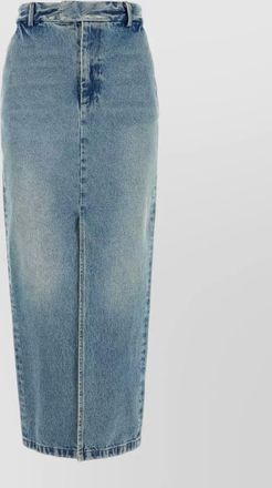 ARMARIUM denim high-rise skirt