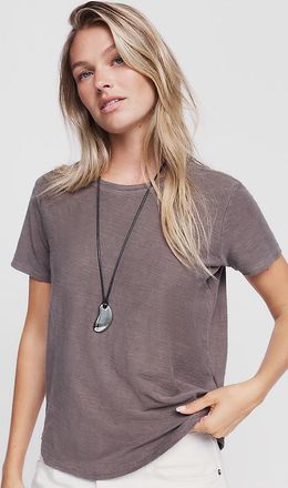 Pilcro Bennie 100% Cotton Slim Crew Neck Tee