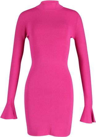 Michael Kors Michael Kors jurk met wijde mouwen in roze viscose