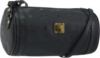 MCM Pre-owned Cross Body Bags, female, Black, Size: ONE SIZE Pre-owned Cross Body Bag