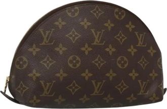 Louis Vuitton Pre-owned Canvas pouches - Dames - Vintage Clutch - Bruin - ONE Size - Vintage