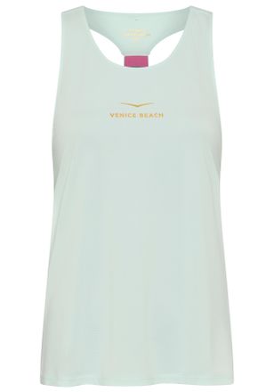 Venice Beach Tanktop VENICE BEACH TANK TOP ELLE, Damen, Gr. XL (44), peppermint, Tops Tanktop, f&uuml;r sportliche Aktivit&auml;ten, bewegungsfreundliches Design