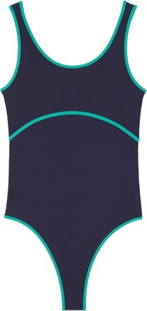 Sunnei Costume intero Arena con bordo a contrasto - Grigio