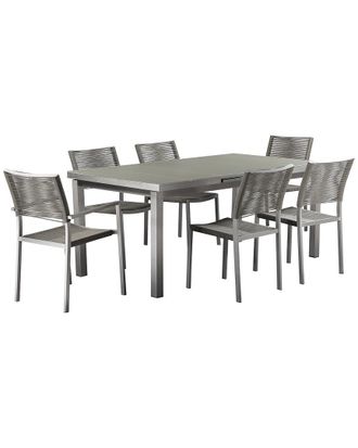 Pangea Home Bella 7Pc Outdoor Dining Table