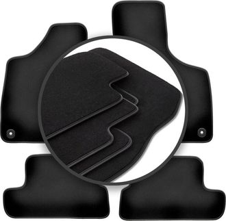 OEM Alfombrillas Premium Para Audi Tt Ii 8j Descapotable, Roadster Y Coup&eacute; (2006-2014)