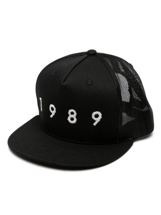 1989 STUDIO logo-embroidered baseball cap - men - Cotton/Polyester - One Size - Black