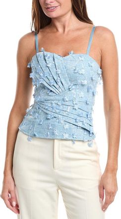 Gracia Allover Floral Applique Top