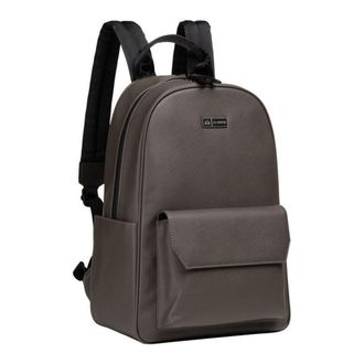 La Martina Gray Polyethylene Mens Backpack