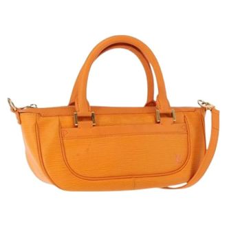 Louis Vuitton Pre-owned Mini Bags, female, Orange, Size: ONE SIZE Pre-owned Leather Mini Bag