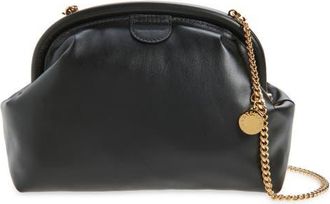 Stella McCartney Falabella Padded Soft Clutch in Black at Nordstrom