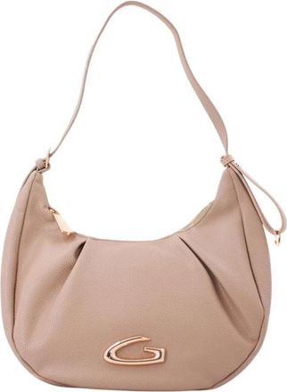 Alberto Guardiani Tassen, Dames, Beige, ONE Size, Ghbb 004 Hobo Medium