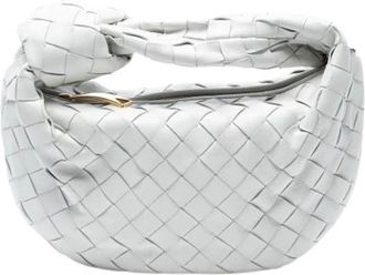 Bottega Veneta Pre-owned Mini Bags, female, White, Size: ONE SIZE Pre-owned Leather handbags
