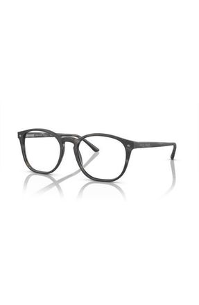 Giorgio Armani 50mm Phantos optical glasses in Dark Grey at Nordstrom